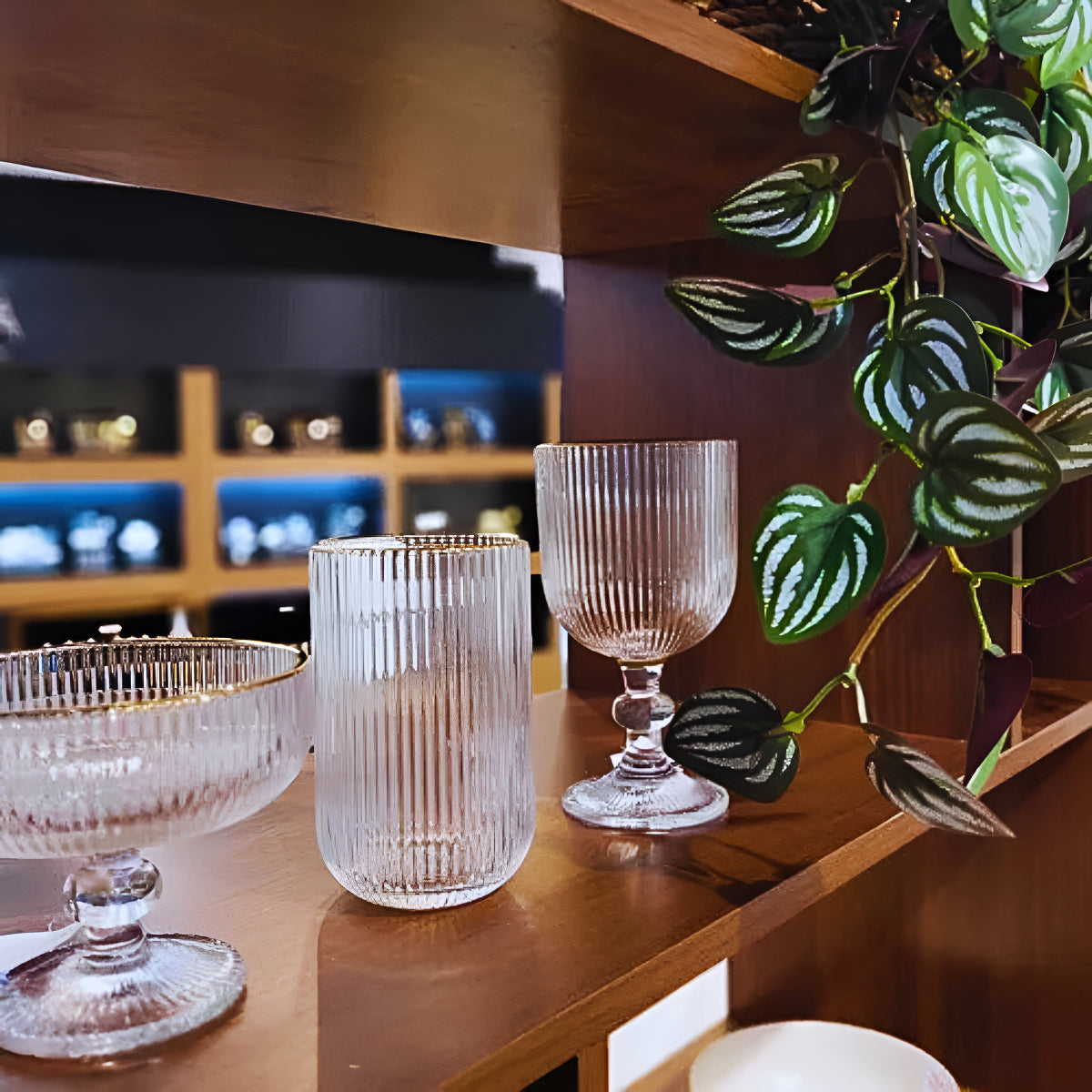 Service de 6 Verres à Jus en Dorée