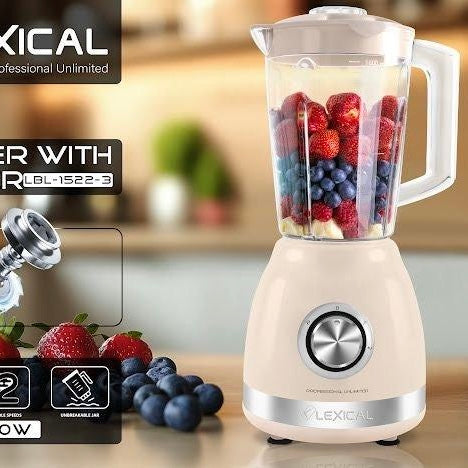Mixeur 1,6 Litres Blanc Lexical 500W