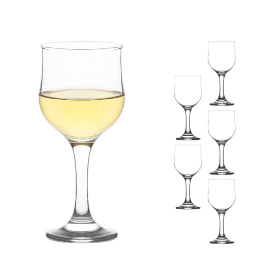 Service de 6 Verres à Vin Blanc