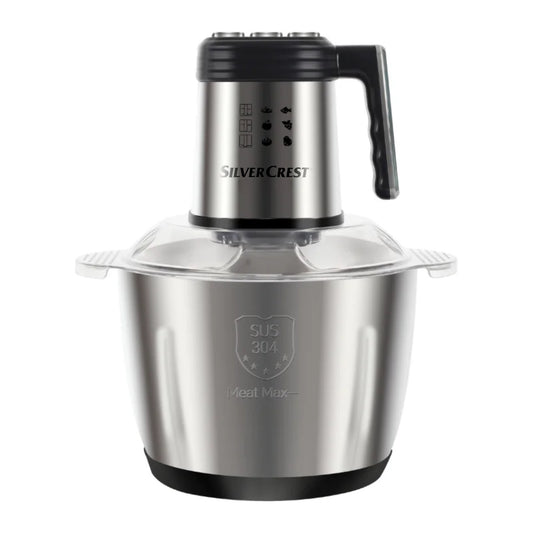 Hachoir en Acier Silver Crest 5 Litres 1200W