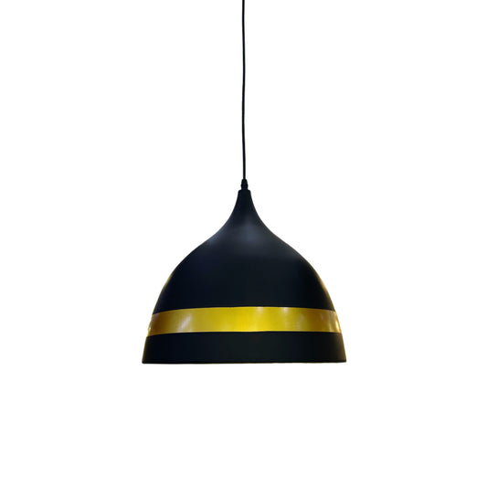 Lampe Suspendue Noir Dorée
