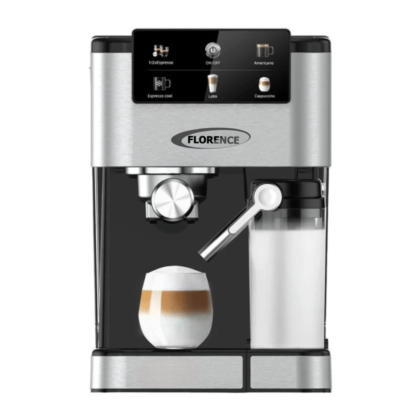 Machine à café 5en1 Florence Expresso et Nespresso Capsules 1350W