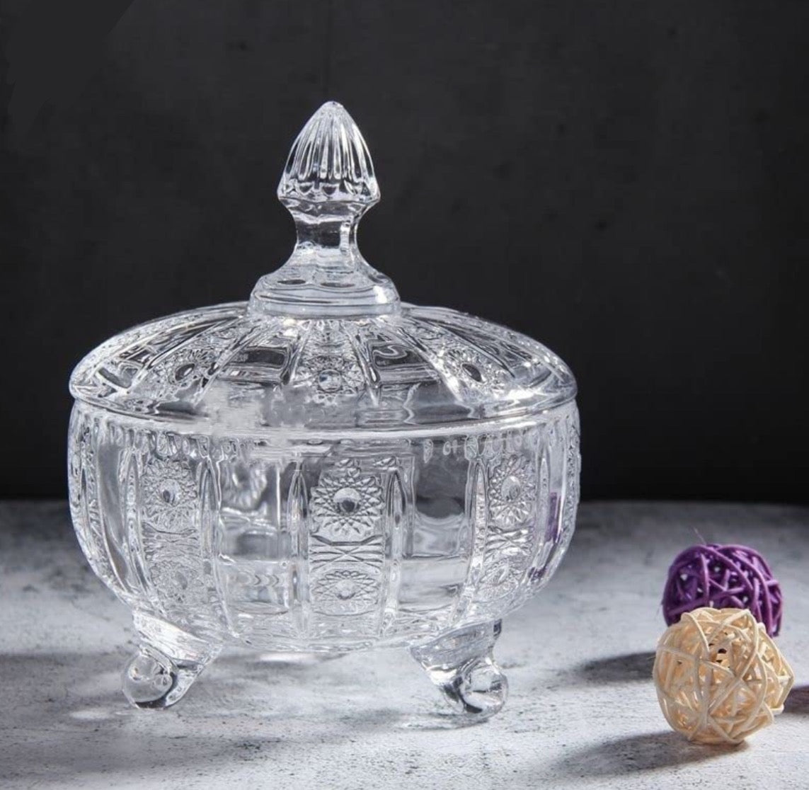 Bonbonnière en Verre 11.5cm