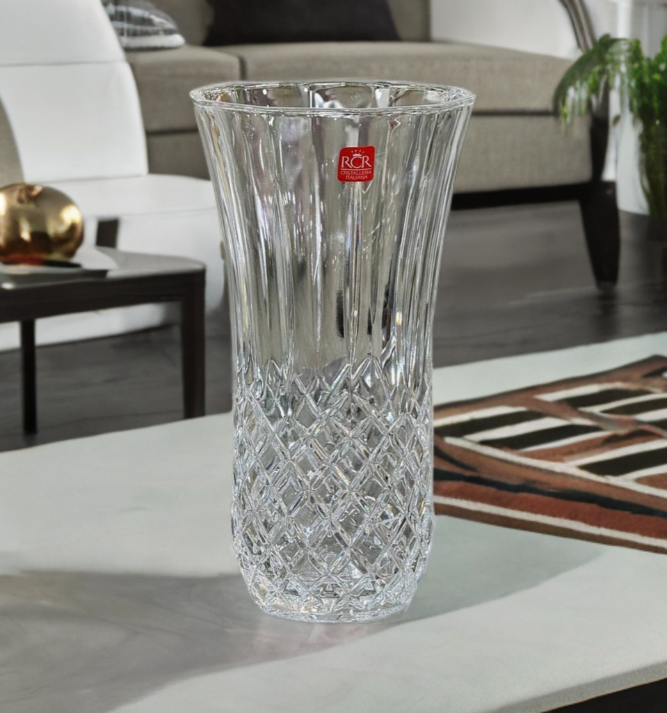 Vase en Cristal RCR Fabriqué en Italie