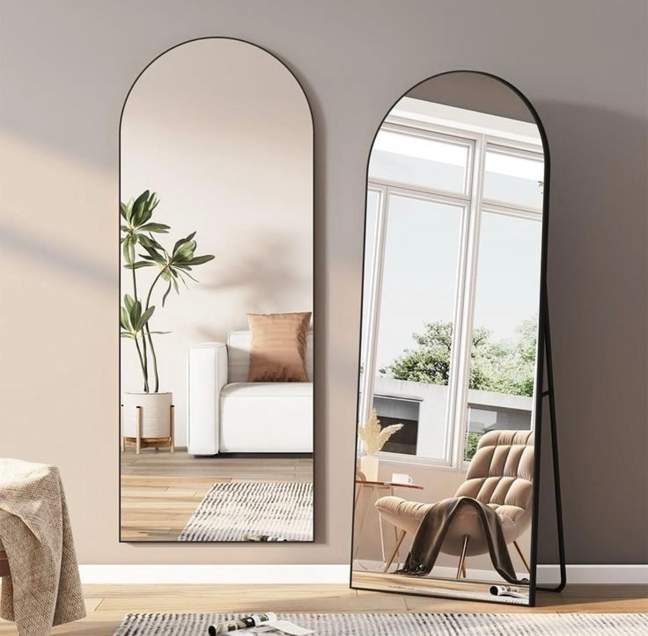 Miroir incassable Doré