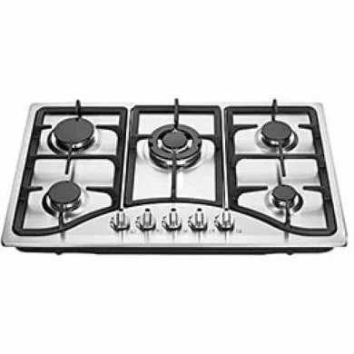 Plaque de Cuisson Galaxy Naturel en Acier 5 Feux 73/47cm