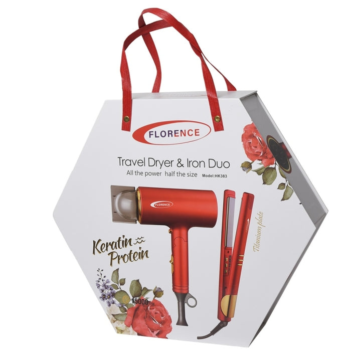 Pack Sèche-Cheveux + Lisseur Florence
