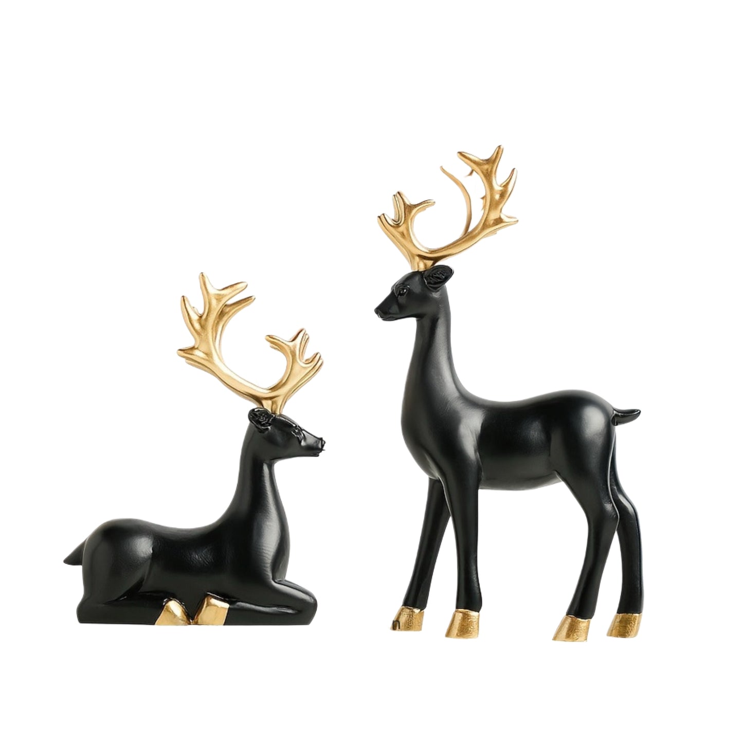Set de 2 Rennes Décoratifs
