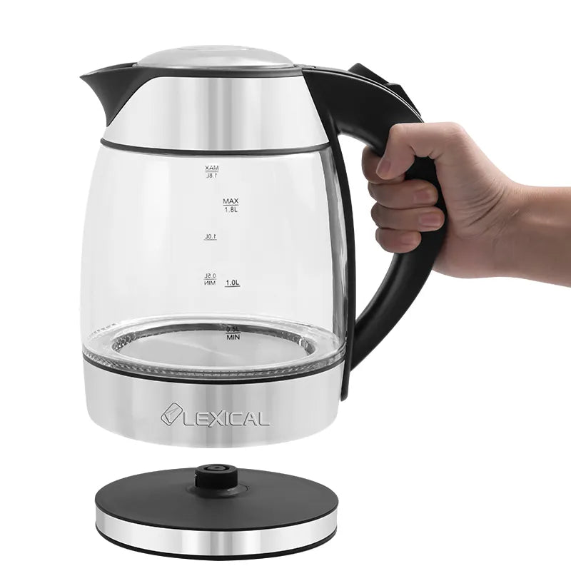 Bouilloire Lexical en Verre 1,8 Litres 2200W
