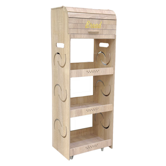Rangement Étagère en Bois pour Légumes