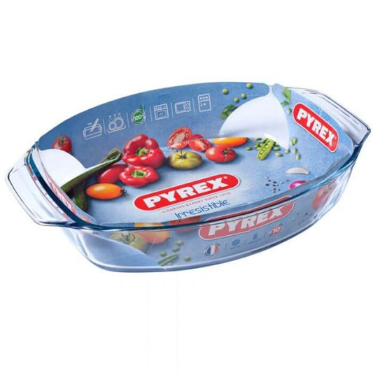 Plat De Cuisson En Verre Ovale Irresistible