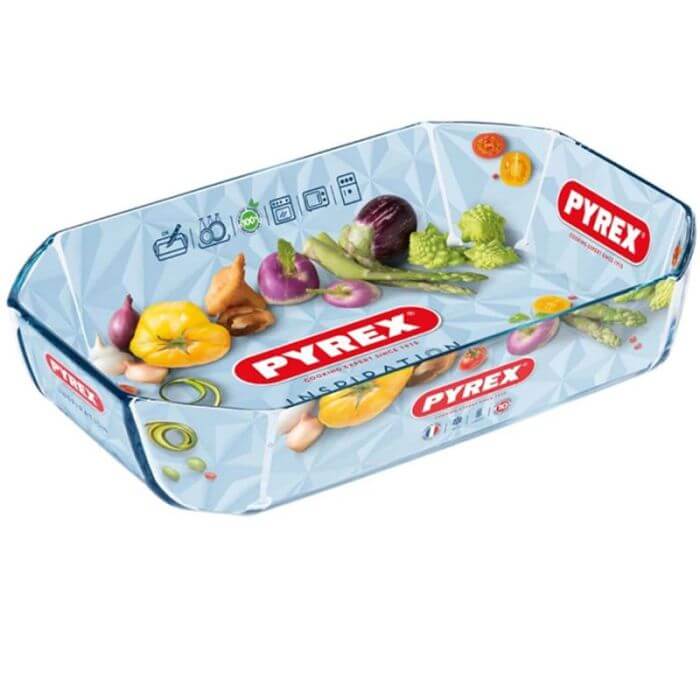 Plat De Cuisson En Verre Rectangulaire 20/30cm