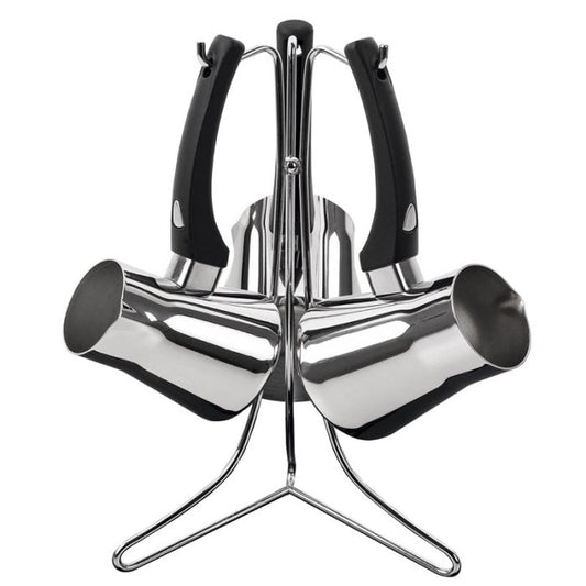 Série Pots De Café Turc/Zazoua 4 Pièces en Inox