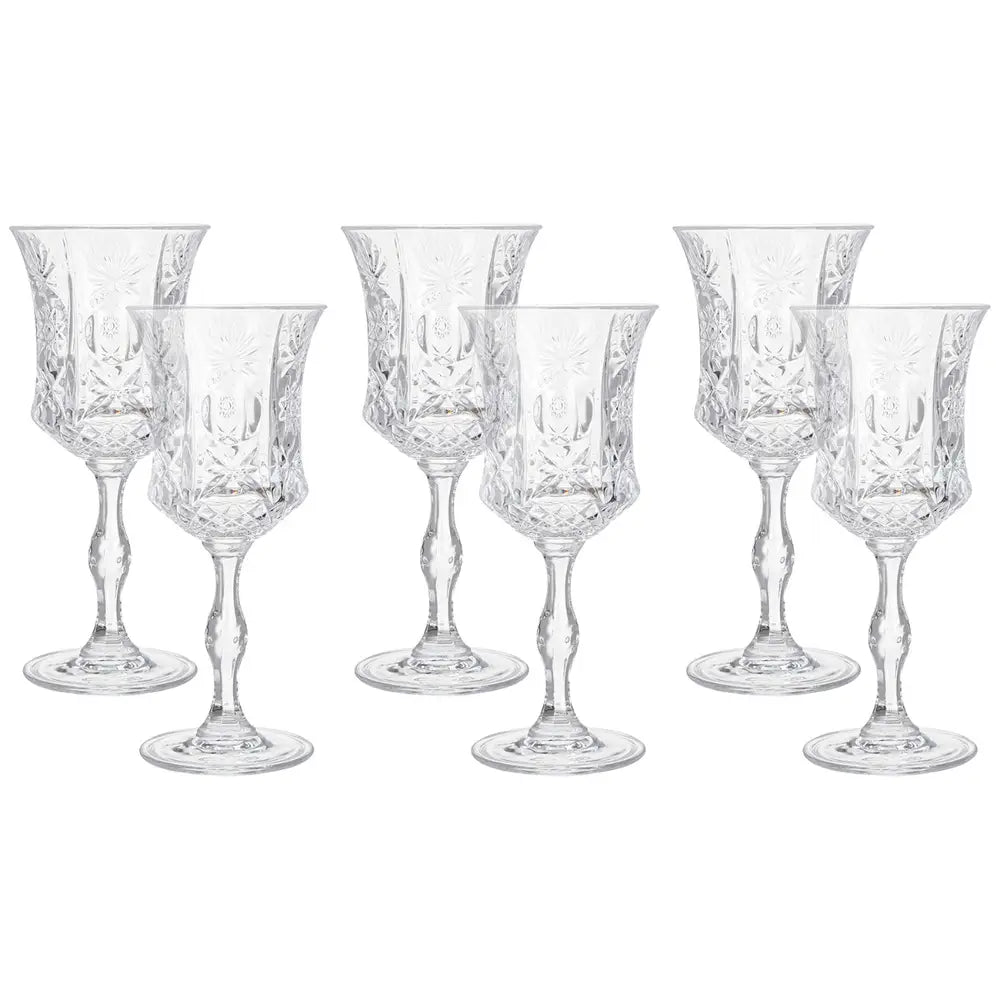 Service À Zrir en Cristal RCR 6 Pièces