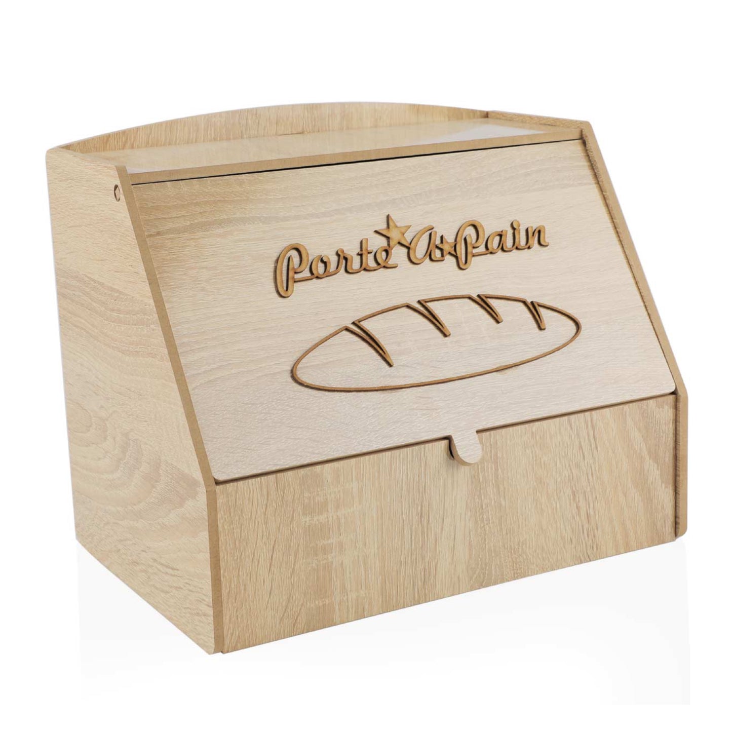 Boite Rangement à Pain en Bois