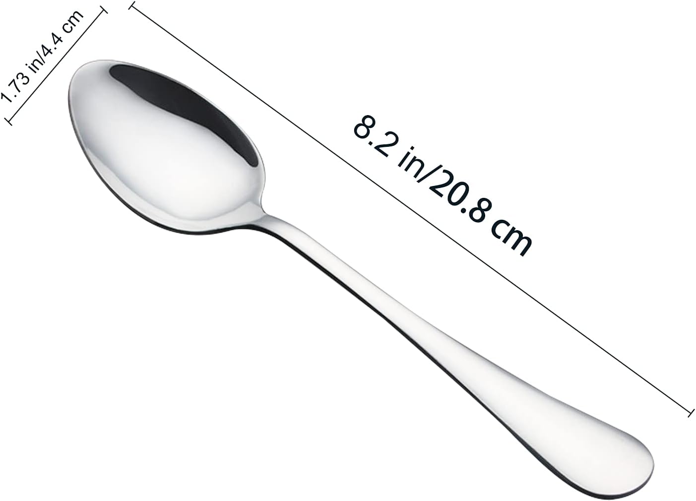 Lot de 6 Cuillères à Soupe