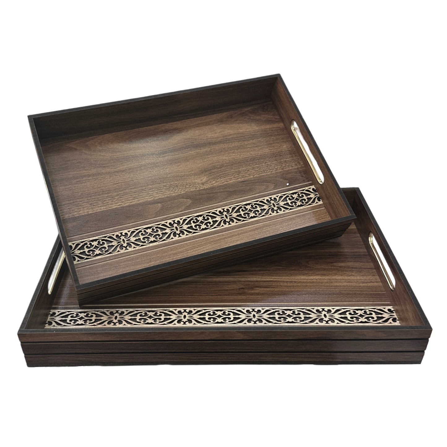 Série de Plateaux en Bois