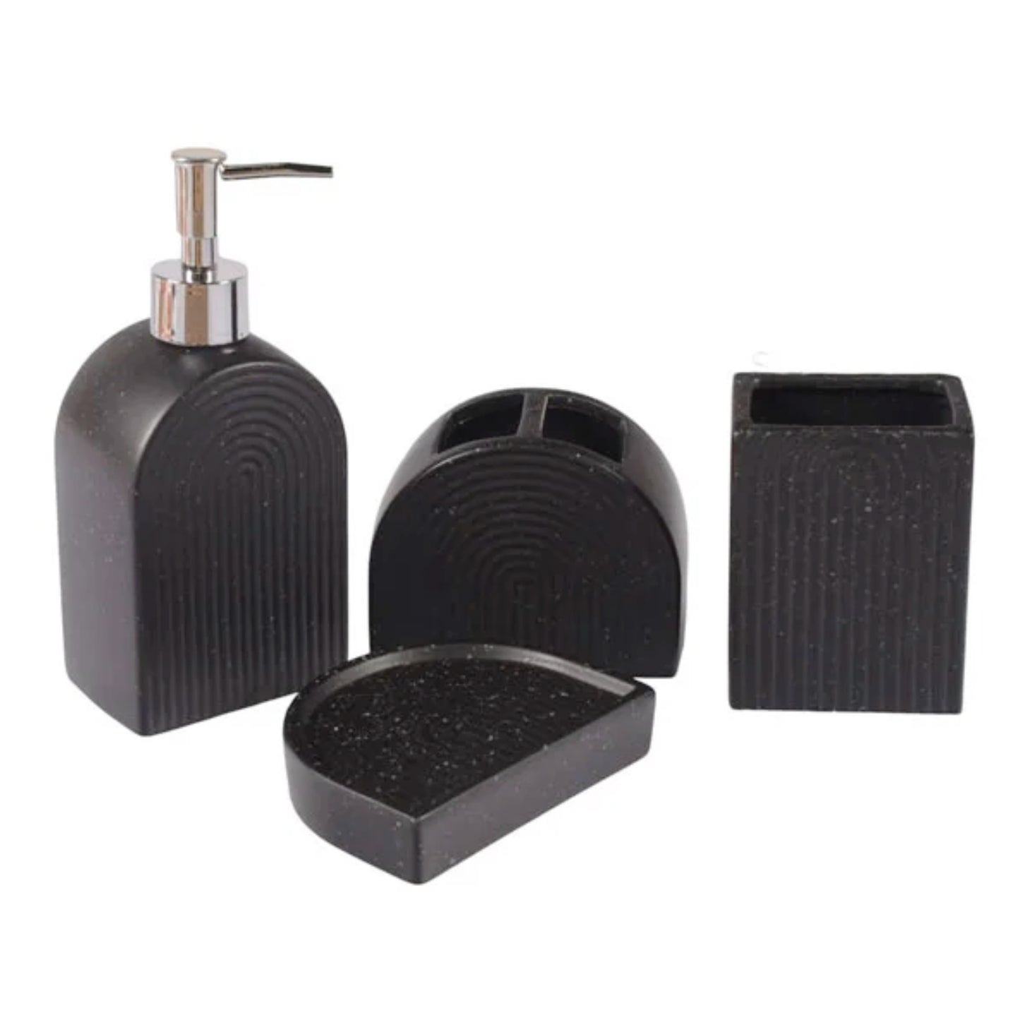 Set de Salle de Bain 4 Pièces en Céramique