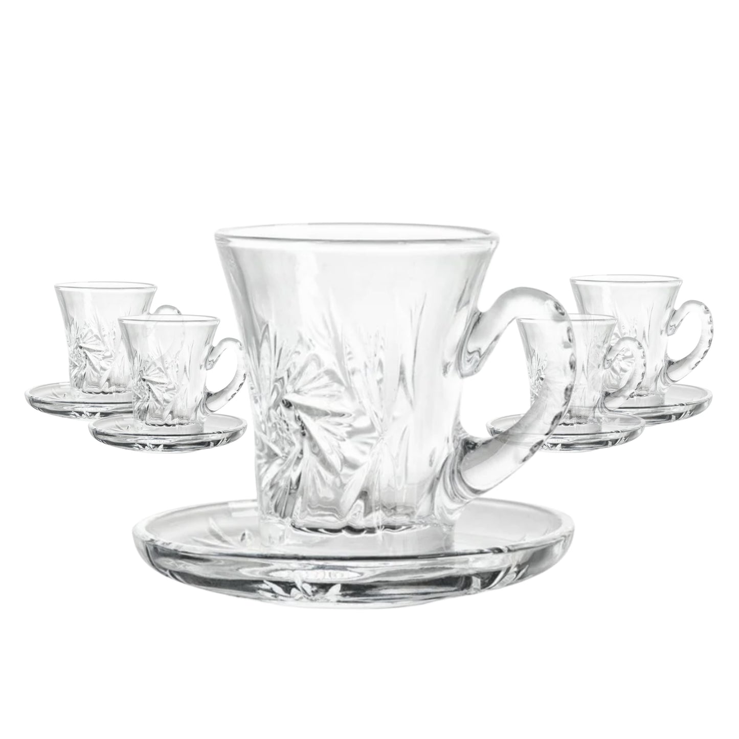 Service À Thé en Cristal BOWEMIA 12 Pièces