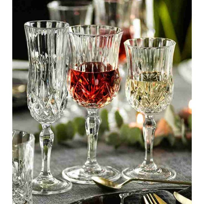 Service en Cristal 32 Pièces RCR Fabriqué en Italie