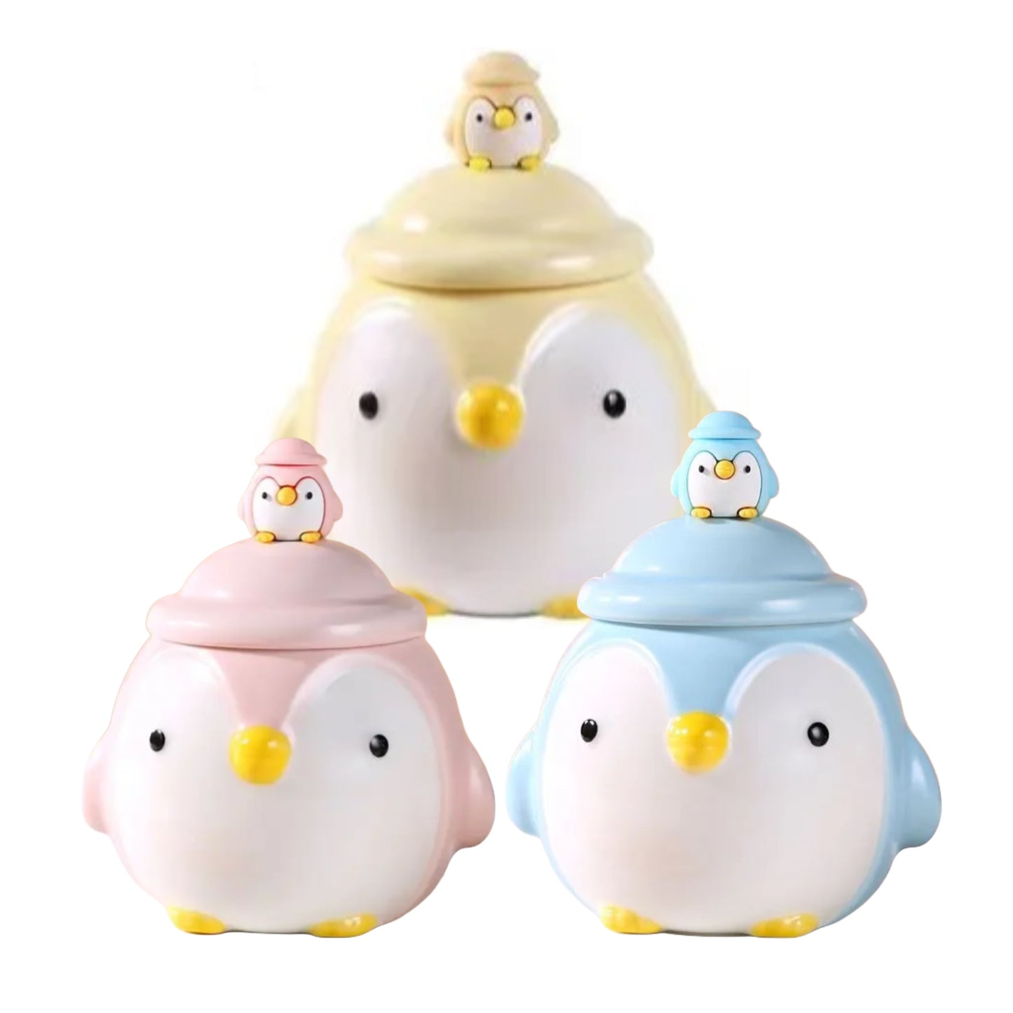 Mug en Porcelaine avec Couvercle & Cuillère à Café