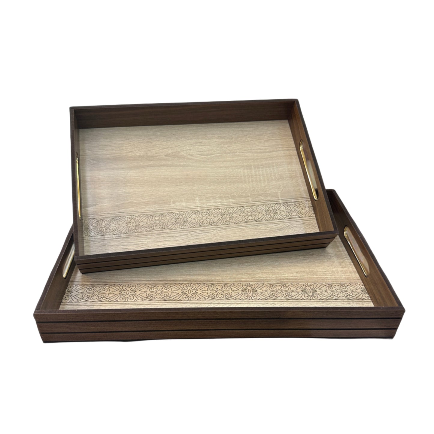 Série de Plateaux en Bois