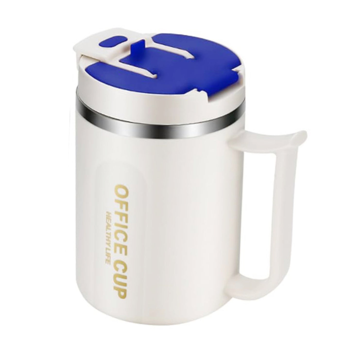 Thermos Mug Blanc avec Cuillère