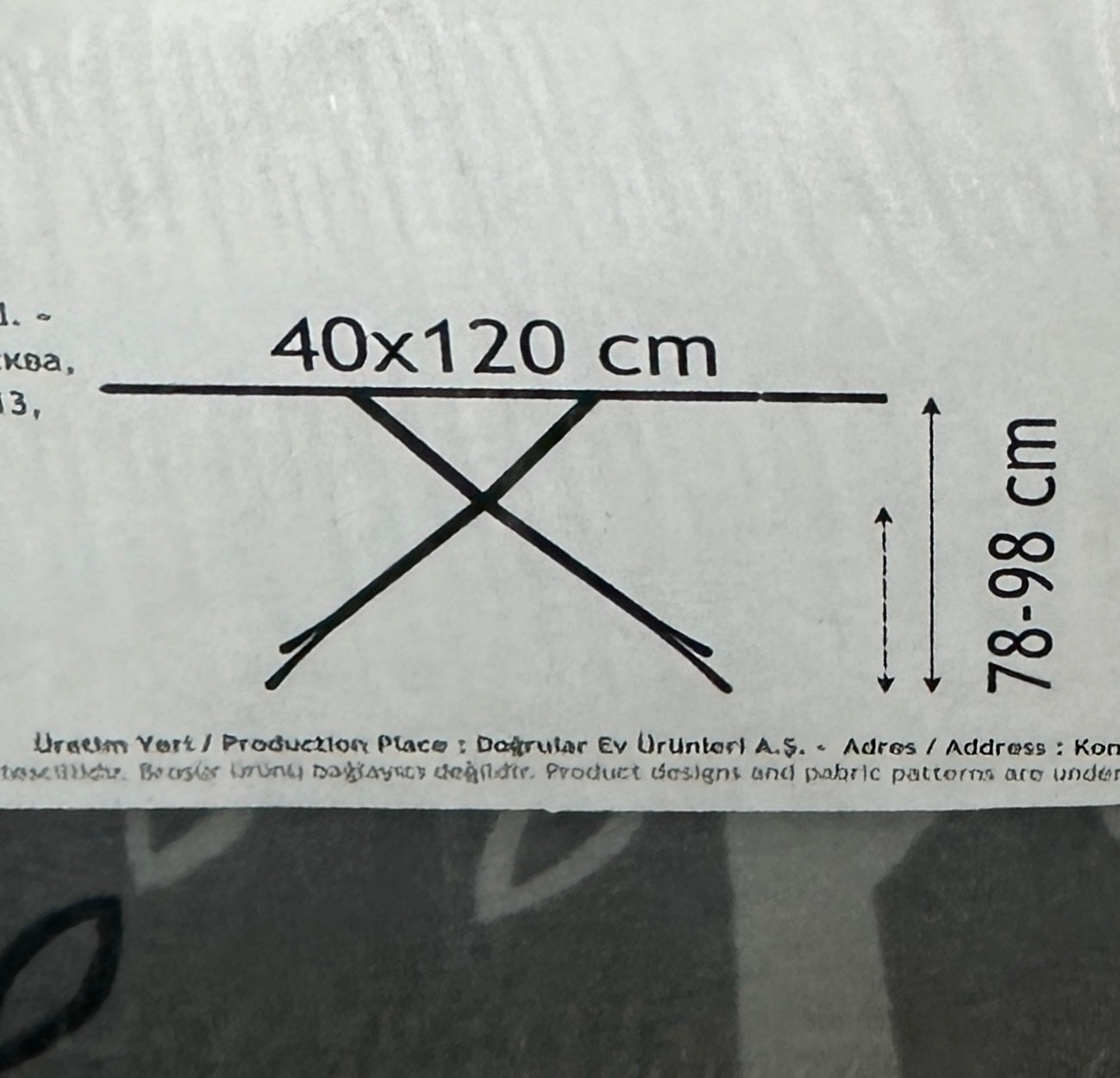 Table à Repassage Perilla