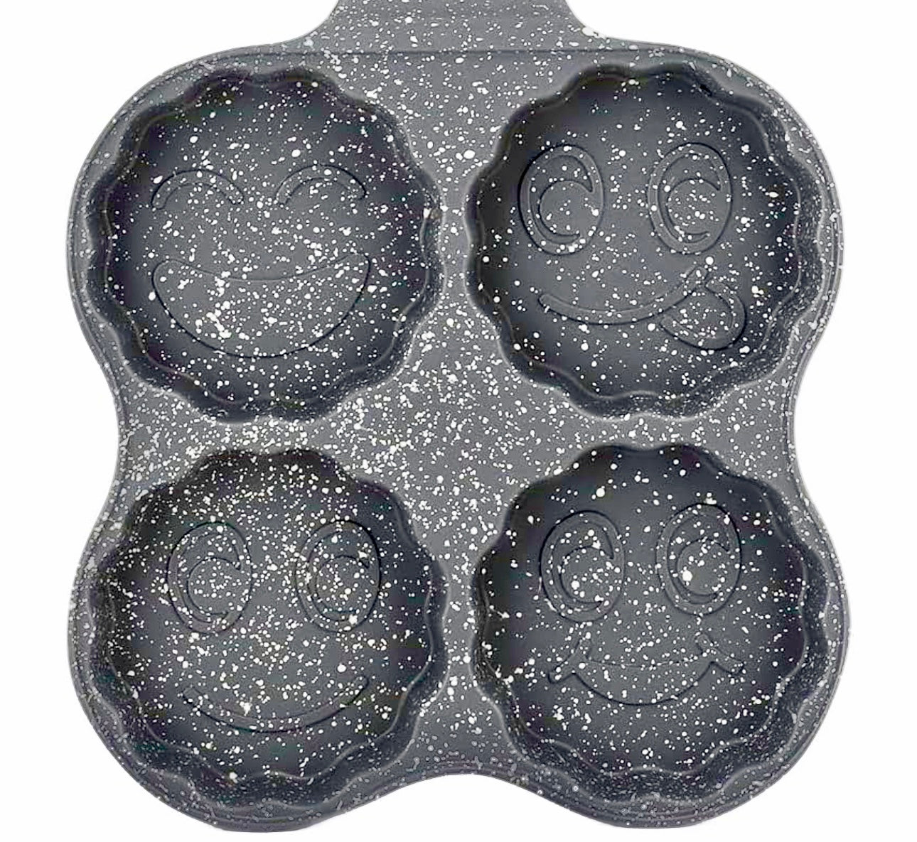 Poêle à Pancake 4 trous en Granite