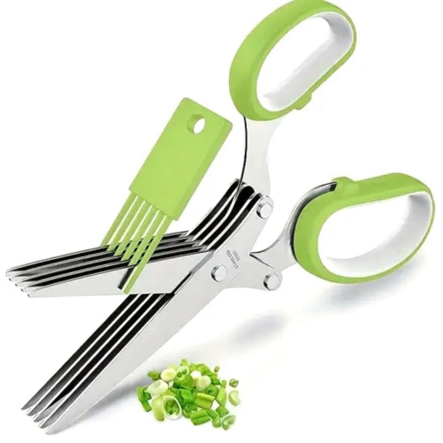 Ciseaux à Herbes en Acier Inoxydable