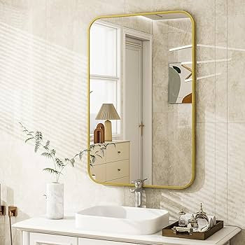 Miroir Dorée 50/70cm