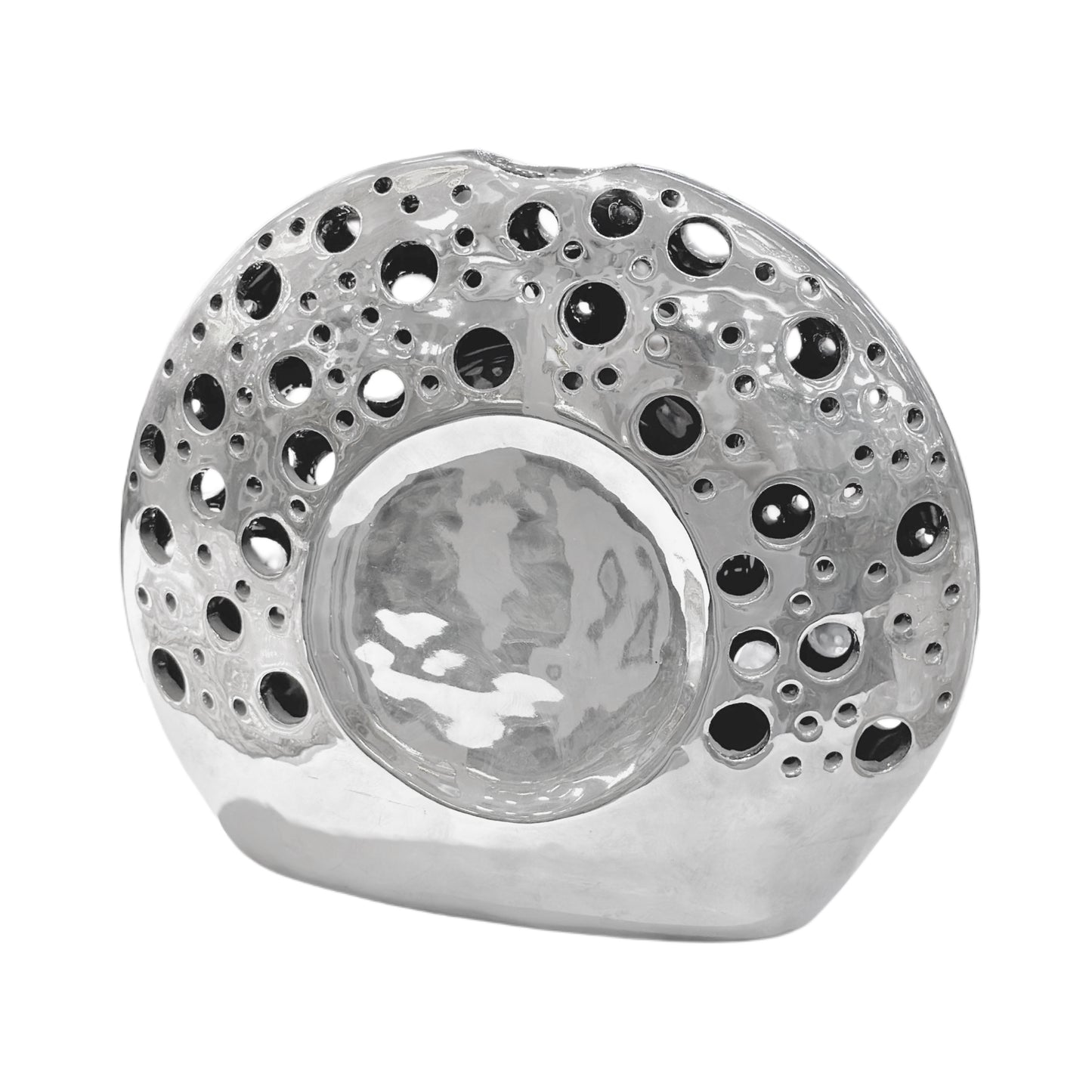 Élément décoratif en Métal Argent