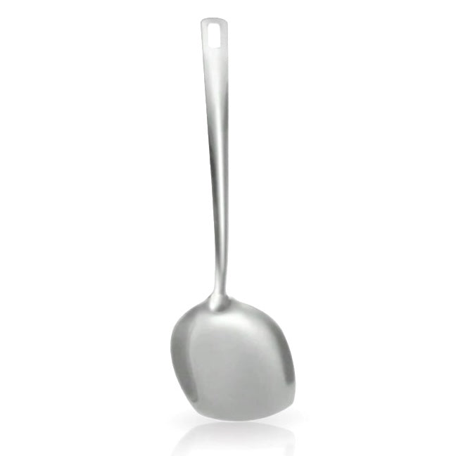 Louche Plate en Acier Inoxydable