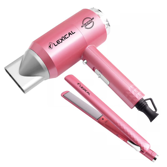 Sèche-Cheveux 1900W + Lisseur Lexical