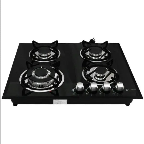 Plaque De Cuisson Star One en Verre 4 feux 60cm